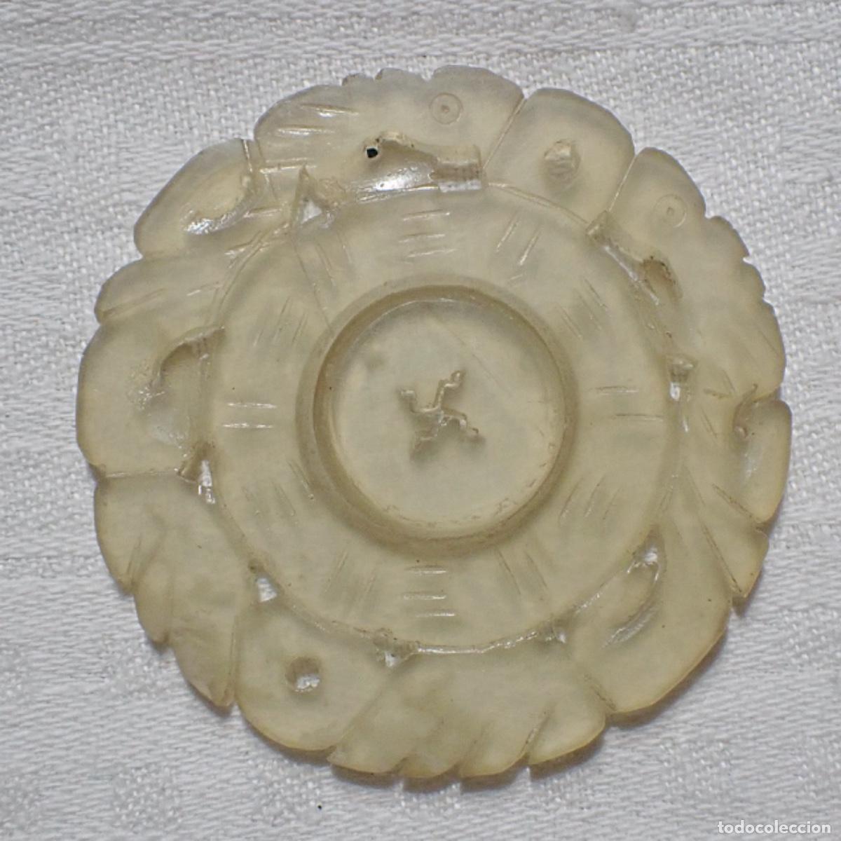 Joyeria: Jade chino, colgante - disco claro - Foto 1