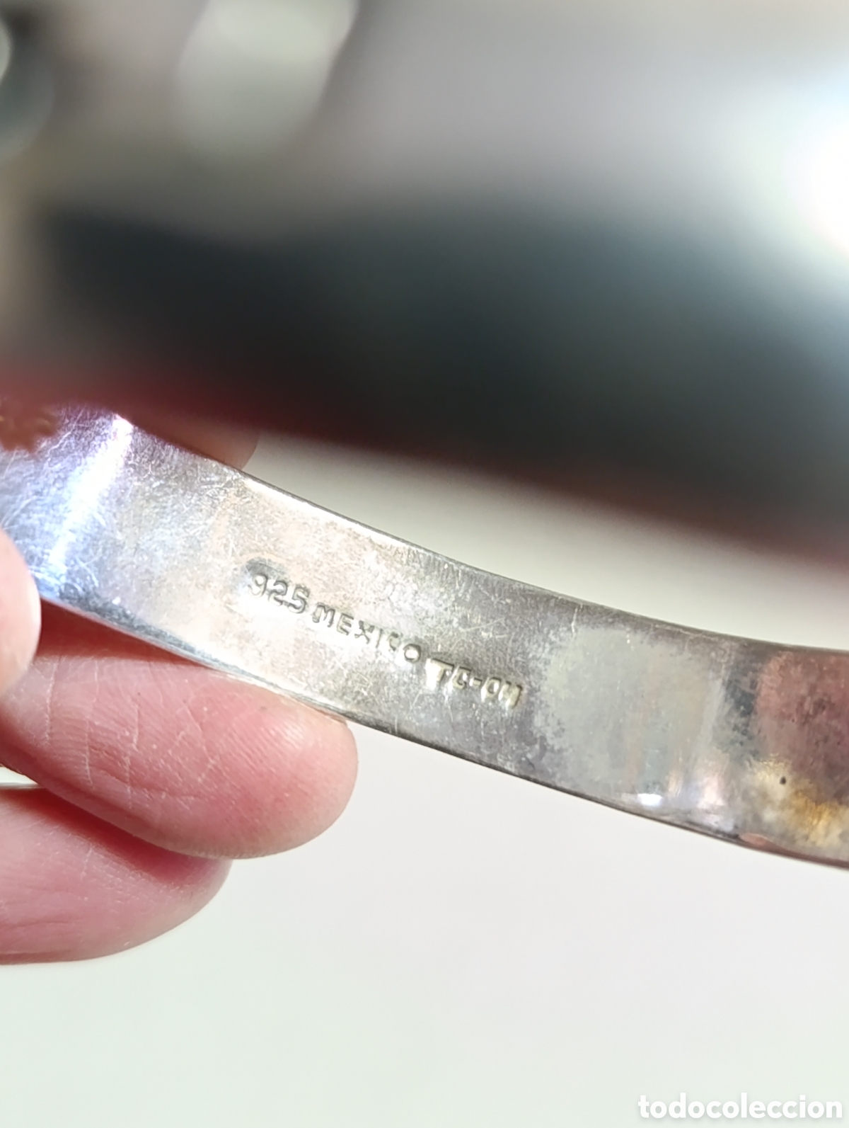 Joyeria: PULSERA DE PLATA, RIGIDA. MARCAS EN EL INTERIOR. CIERRE DE SEGURIDAD - Foto 10