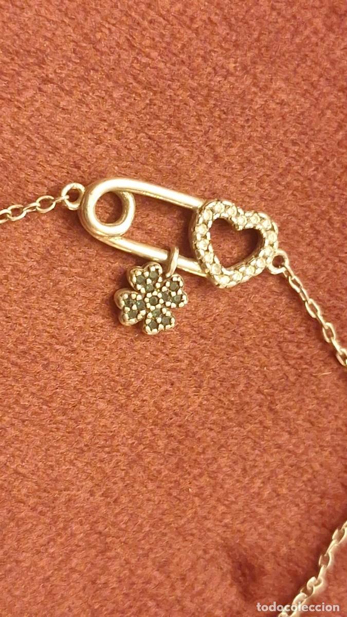 Joyeria: Pulsera de Plata de Ley 925 y Circonitas - Foto 3