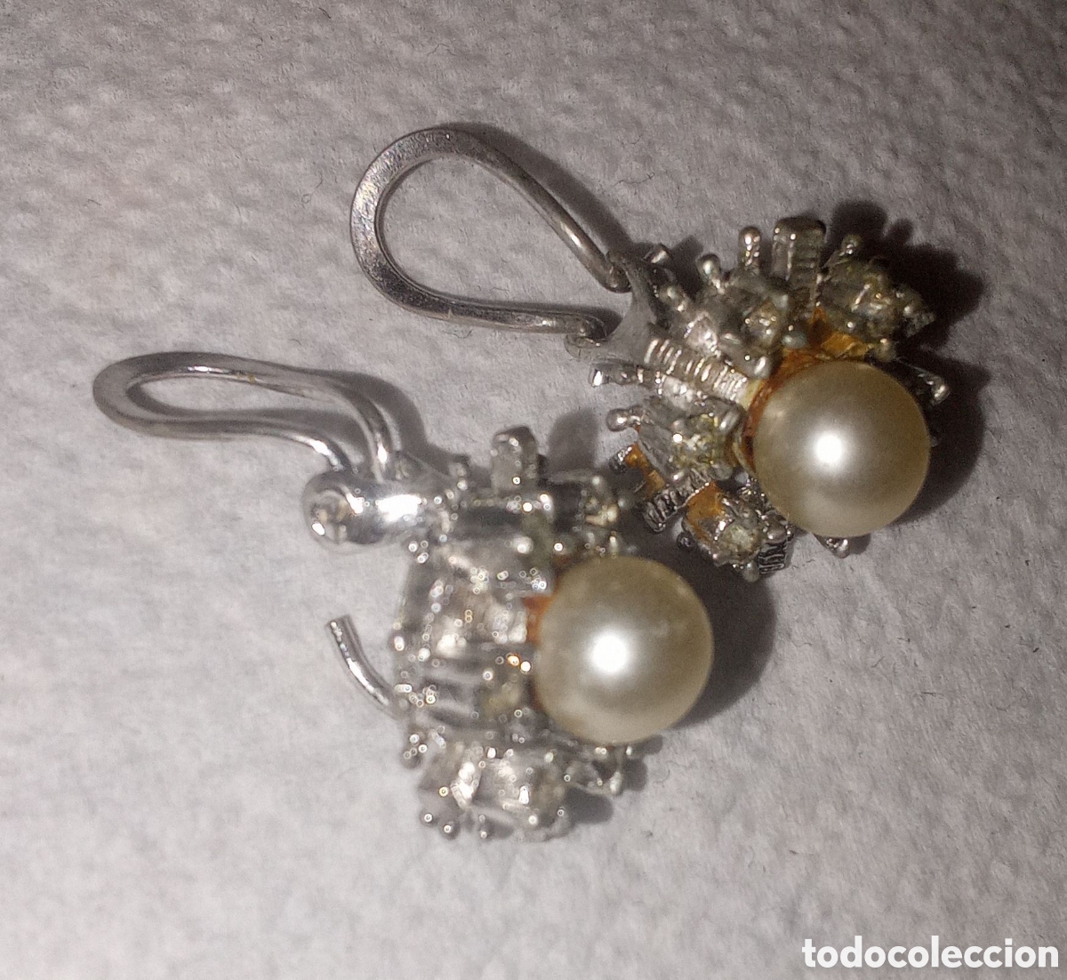Joyeria: PENDIENTES ANTIGUOS EN PERFECTO ESTADO - Foto 2