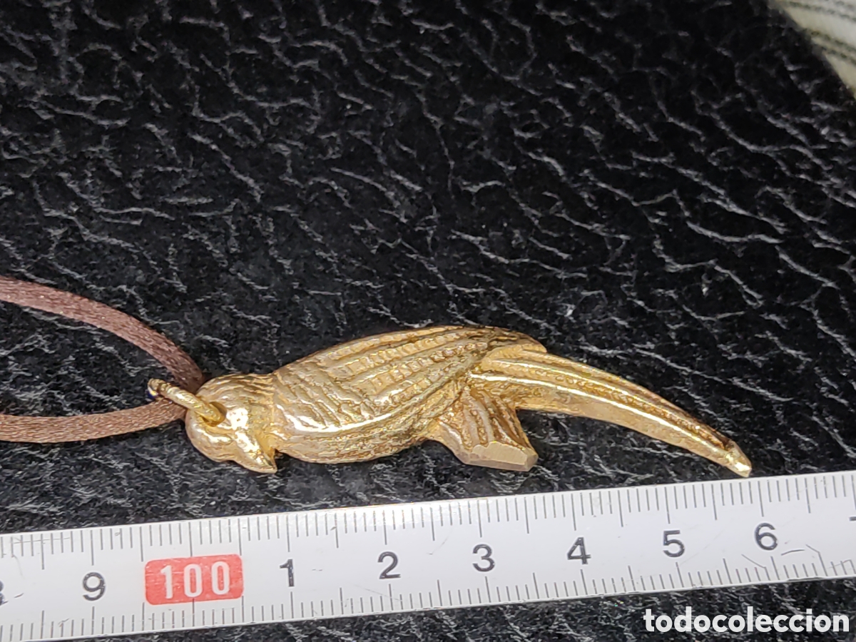 Joyeria: Colgante loro Art Deco de bronce. - Foto 3