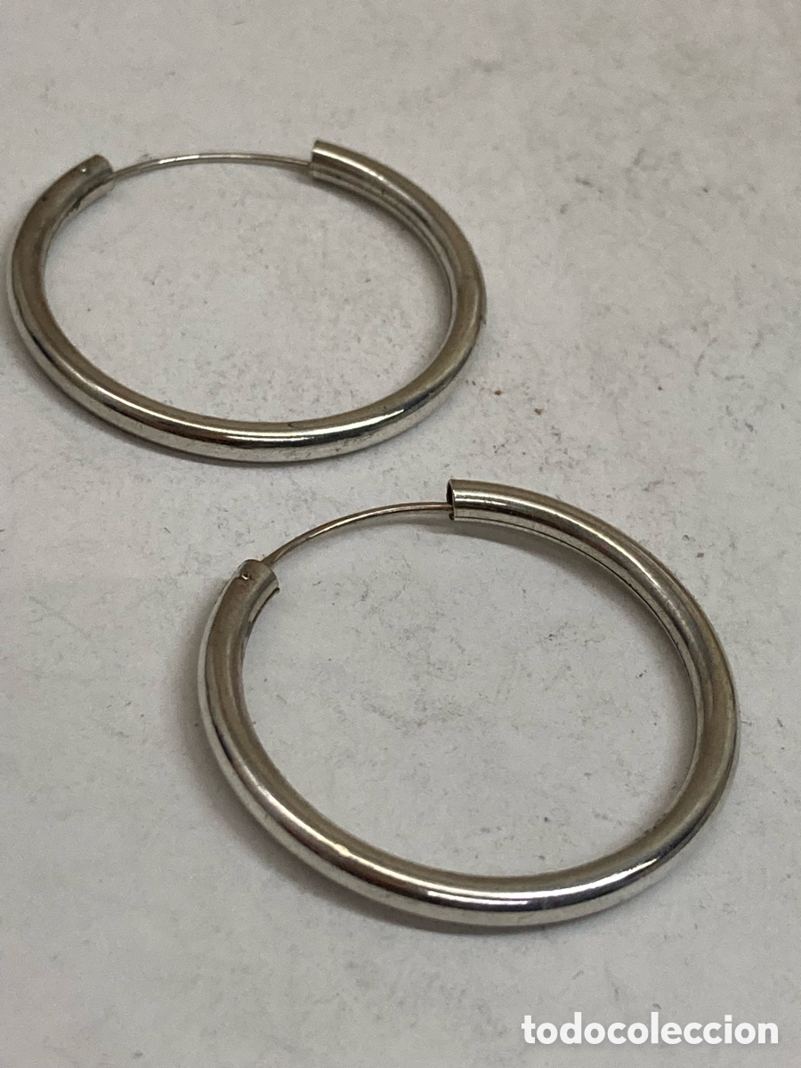 Joyeria: Pendientes de plata P405 - Foto 1