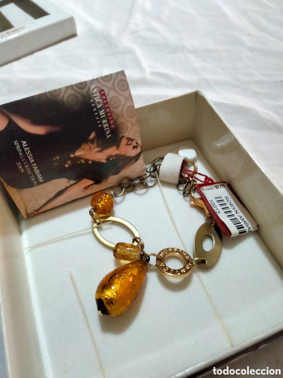 Joyeria: Pulsera cristal murano y rodio - Foto 2