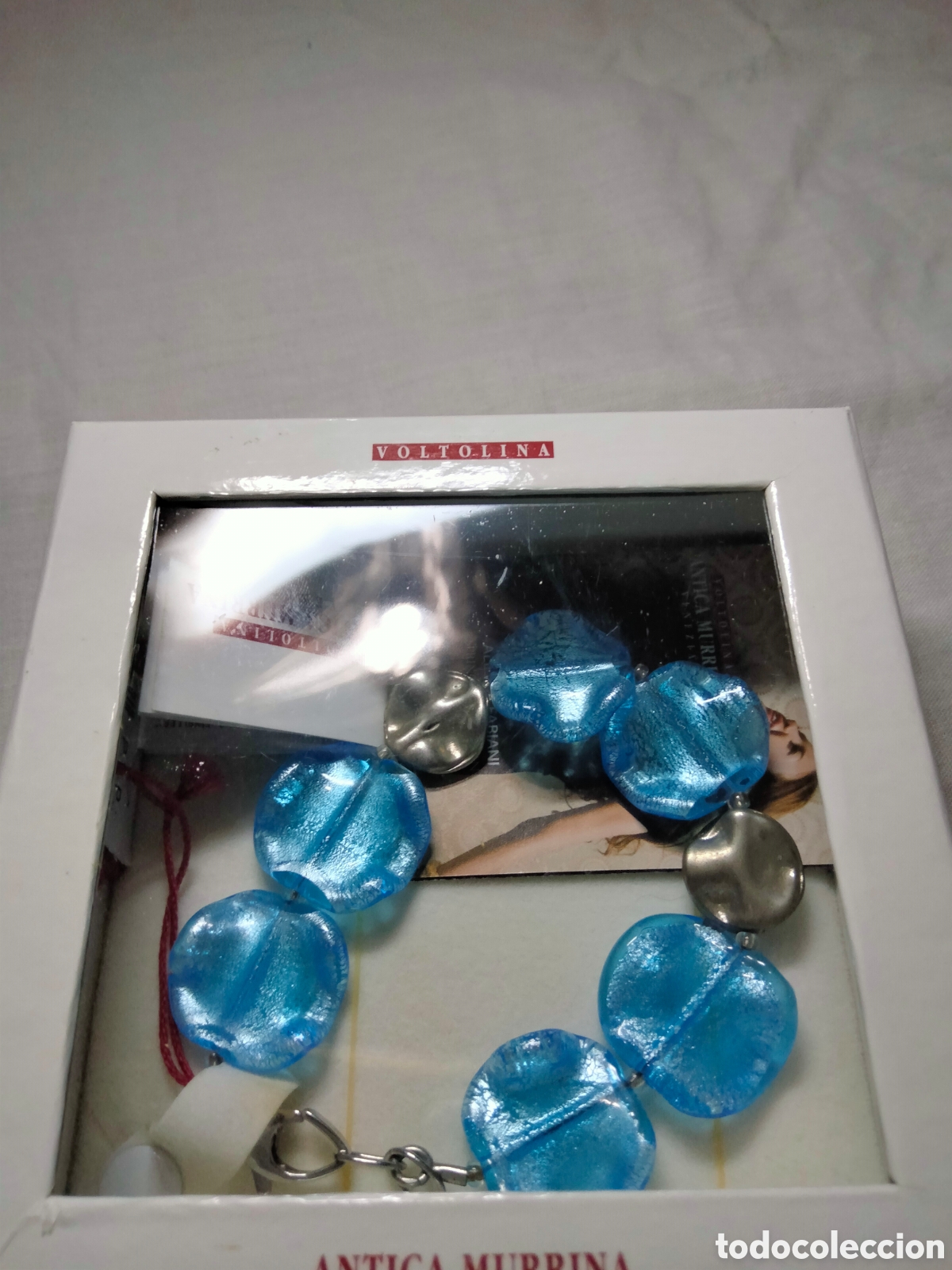 Joyeria: Preciosa pulsera murano y rodio - Foto 3