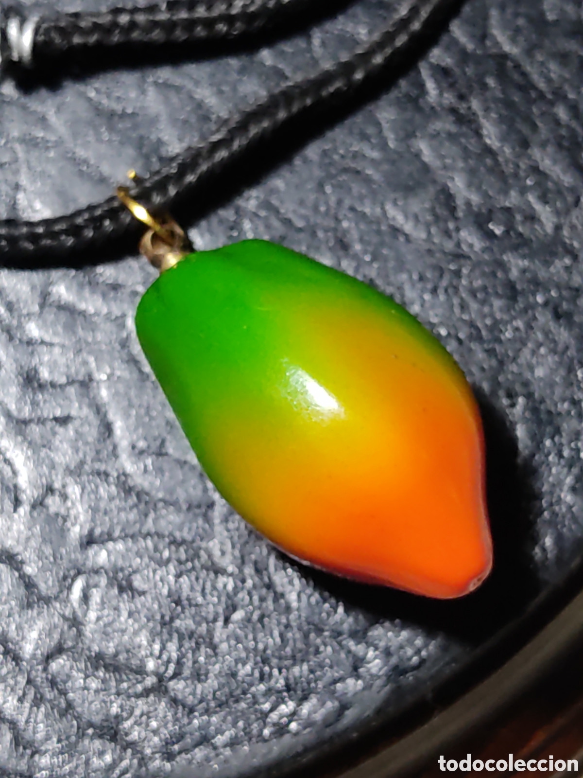 Joyeria: Colgante mango de baquelita.Vintage. - Foto 2