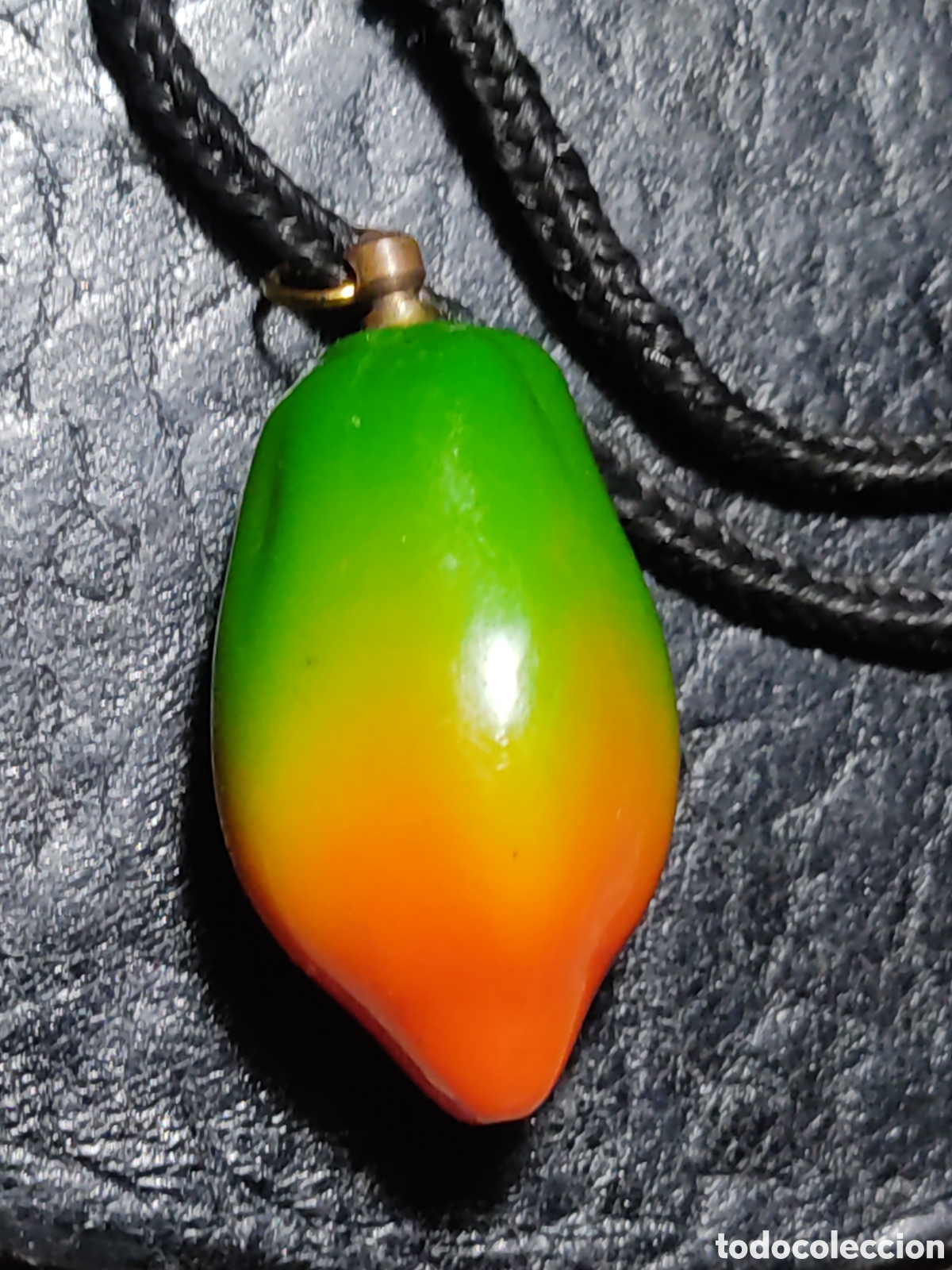 Joyeria: Colgante mango de baquelita.Vintage. - Foto 3