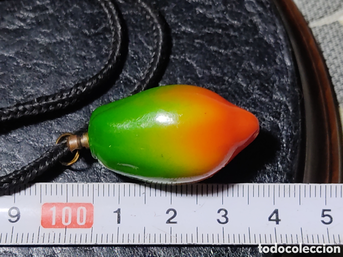 Joyeria: Colgante mango de baquelita.Vintage. - Foto 4