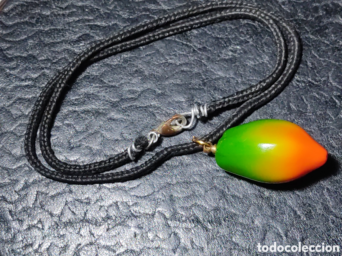 Joyeria: Colgante mango de baquelita.Vintage. - Foto 1