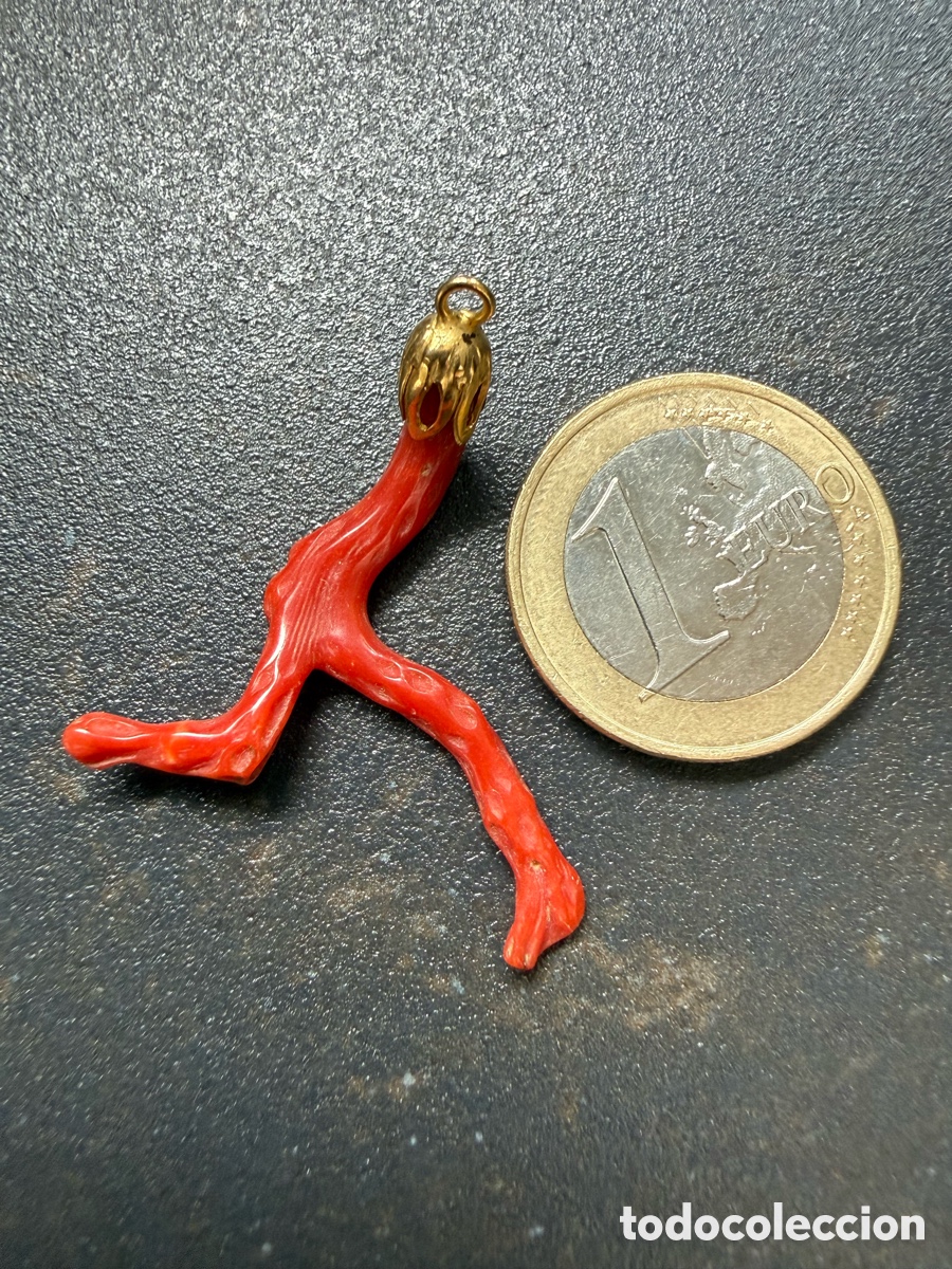 Joyeria: Coral rojo natural joya oro - Foto 4