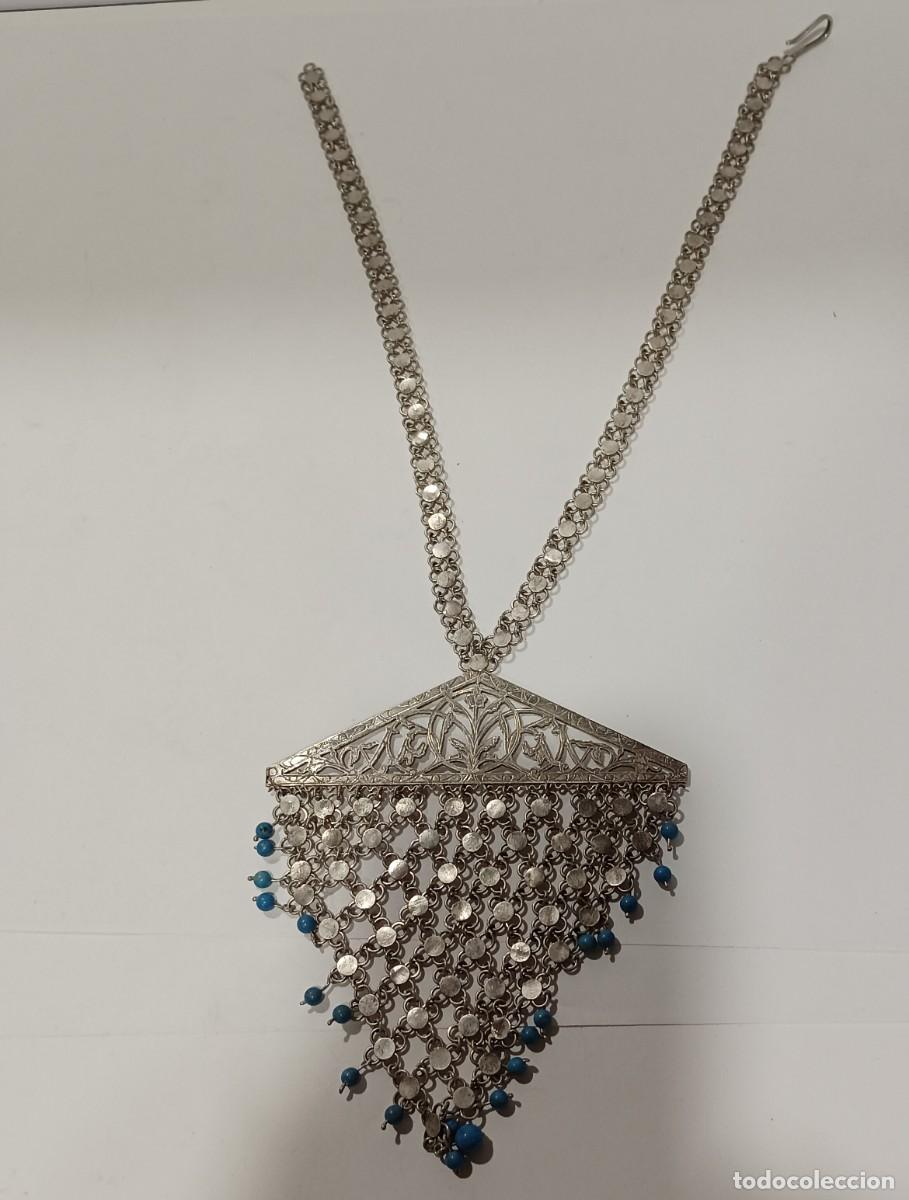 Joyeria: COLLAR PLATA TRIBAL CON TURQUESAS - Foto 11