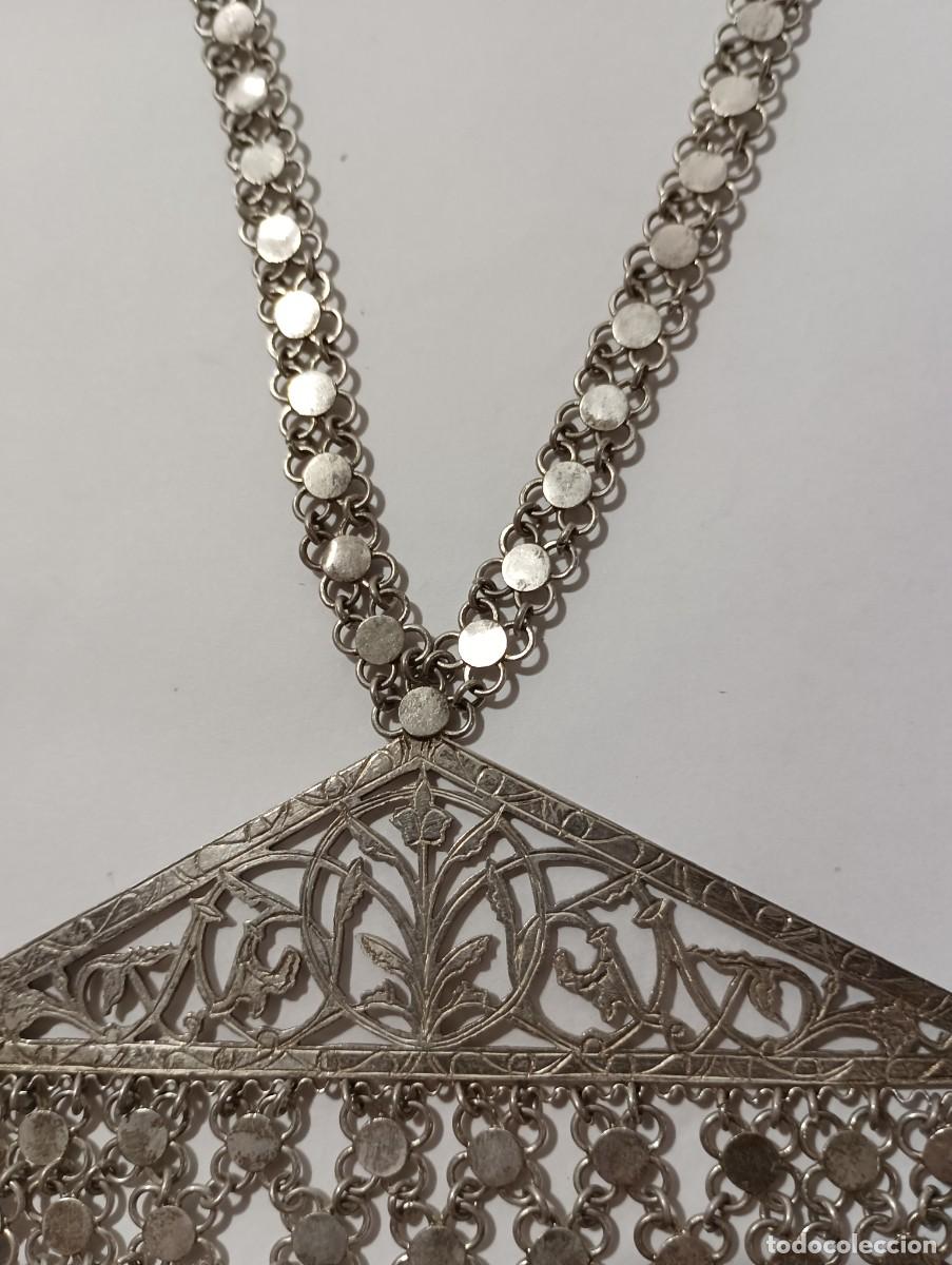 Joyeria: COLLAR PLATA TRIBAL CON TURQUESAS - Foto 4