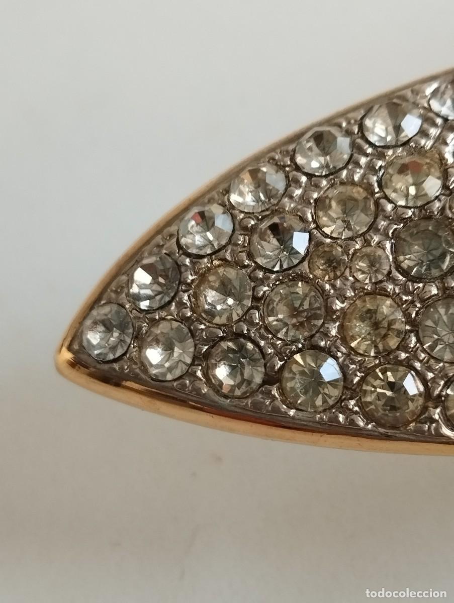 Joyeria: Elegante Broche Vintage en forma de pluma. - Foto 5