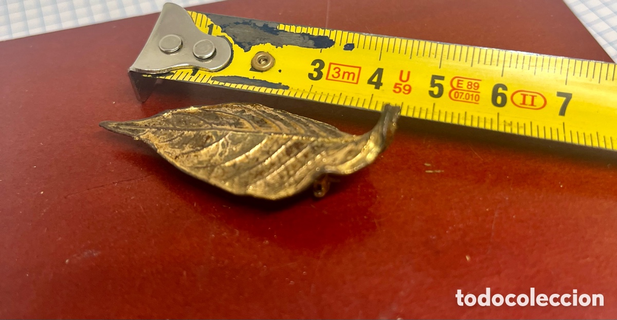 Joyeria: PRENDEDOR BROCHE DE HOJA NUEVO - Foto 3