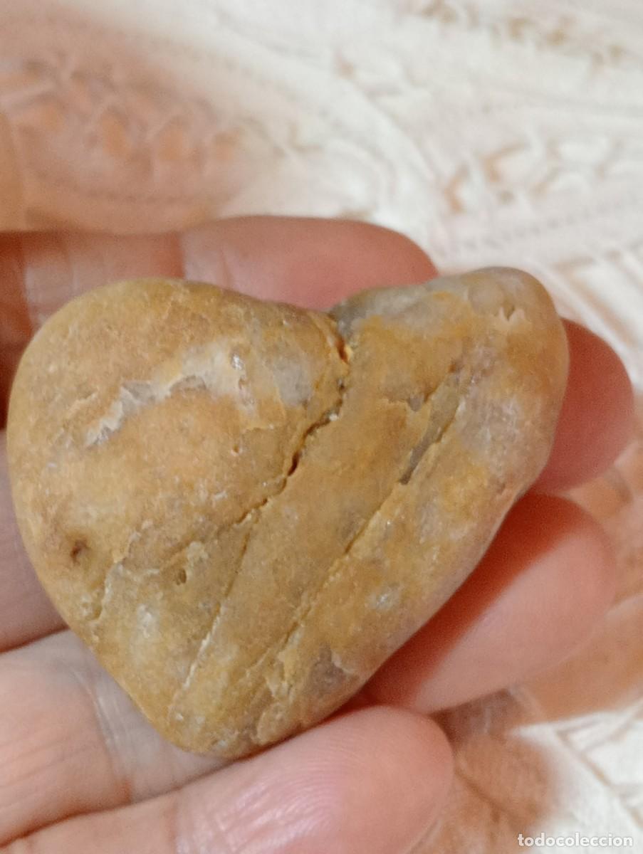 Joyeria: GRAN CORAZ&Oacute;N DE ONIX AMARILLO NATURAL (SIN USAR) - Foto 5