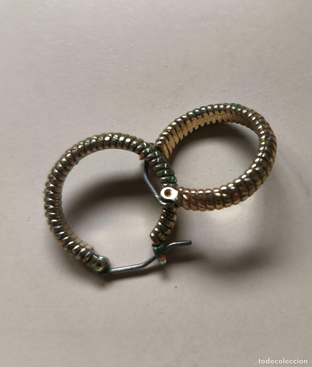 Joyeria: Pendientes de aro retorcidos - Foto 1
