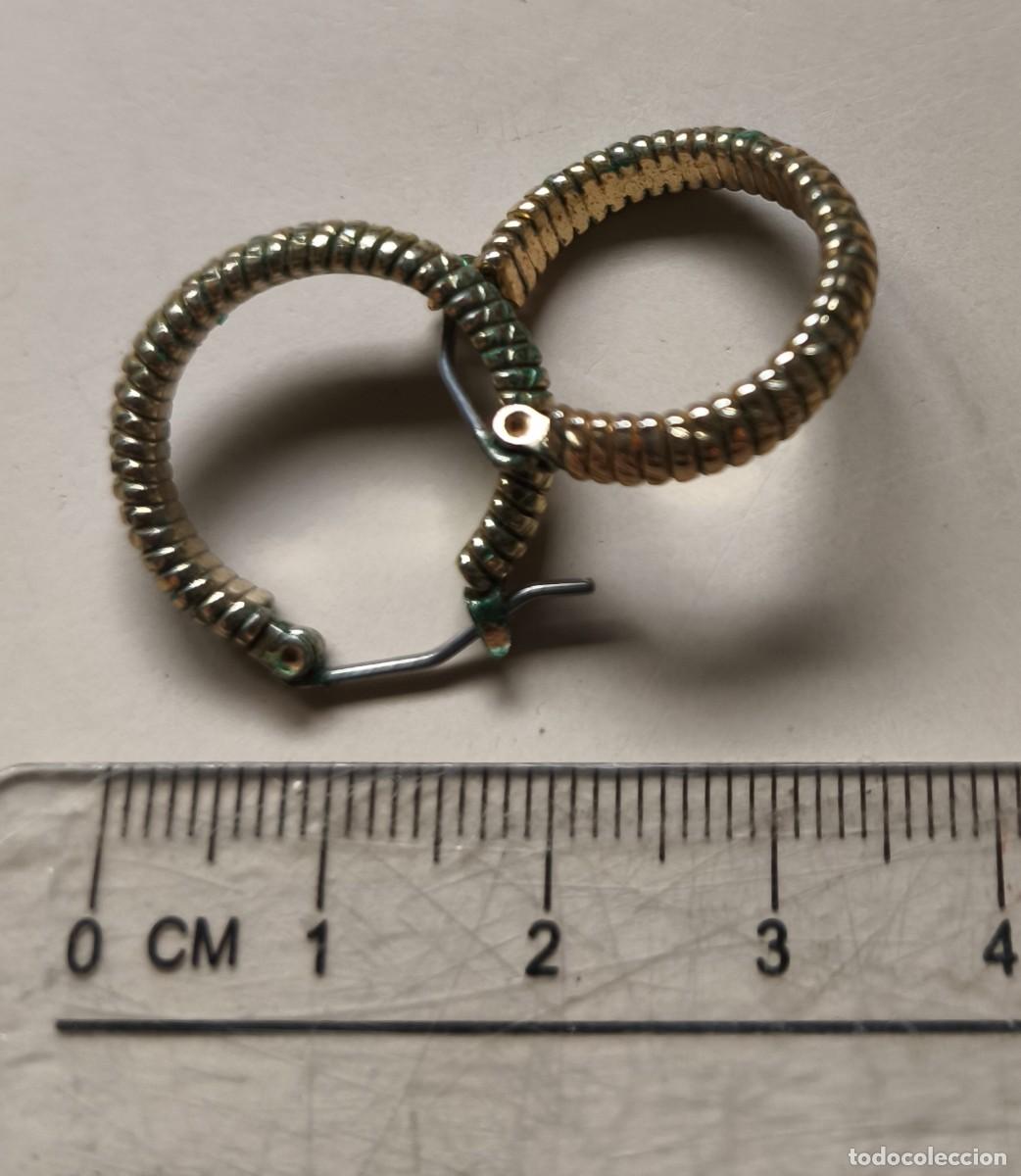 Joyeria: Pendientes de aro retorcidos - Foto 2
