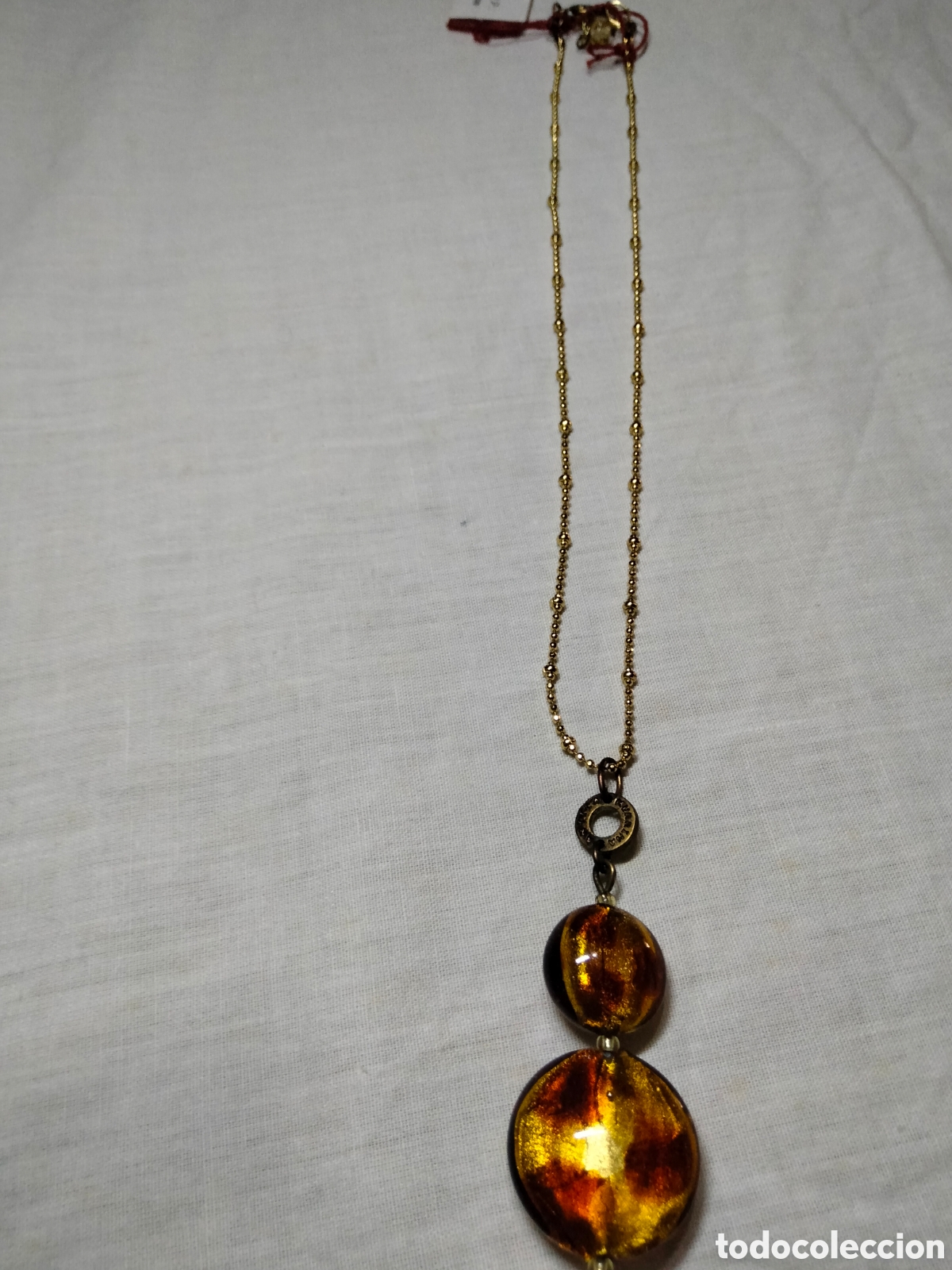 Joyeria: Colgante murano y rodio dorado - Foto 1