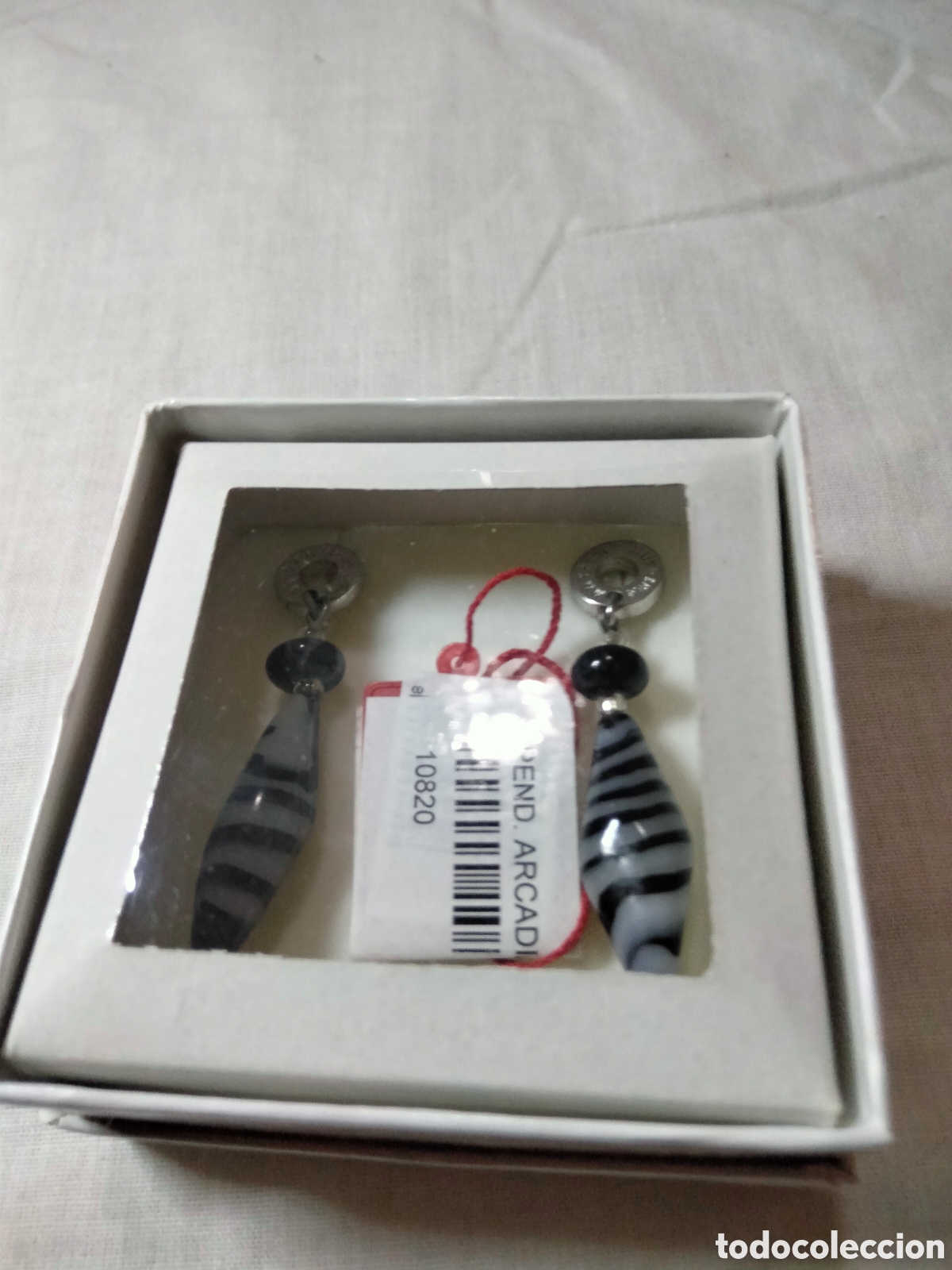 Joyeria: Pendientes murano y rodio - Foto 2