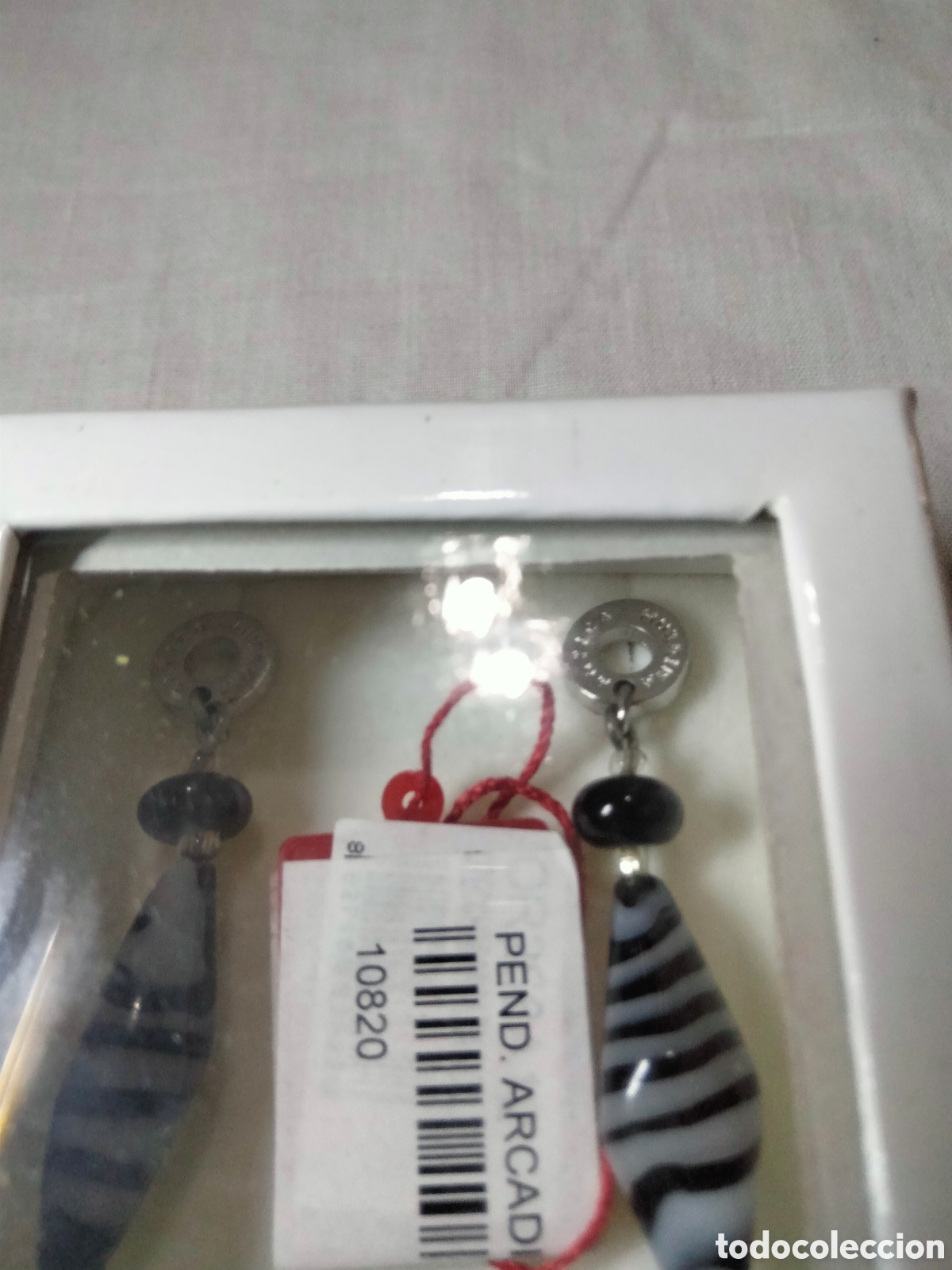 Joyeria: Pendientes murano y rodio - Foto 3