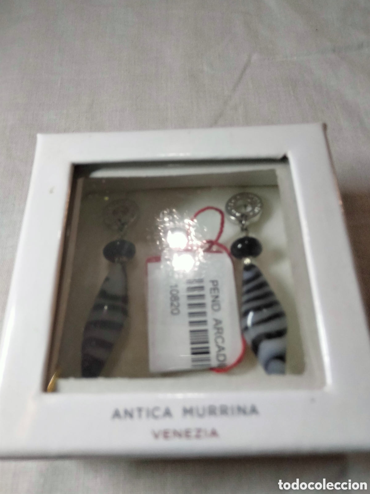 Joyeria: Pendientes murano y rodio - Foto 4