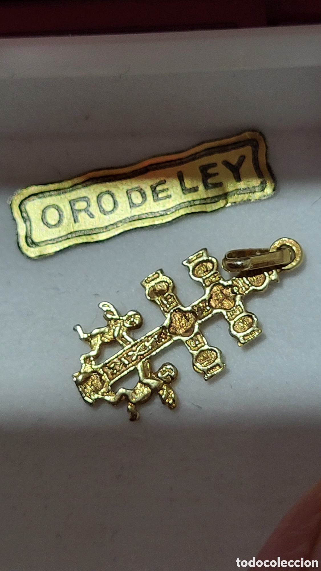Joyeria: Cruz de Caravaca oro 18k - Foto 2