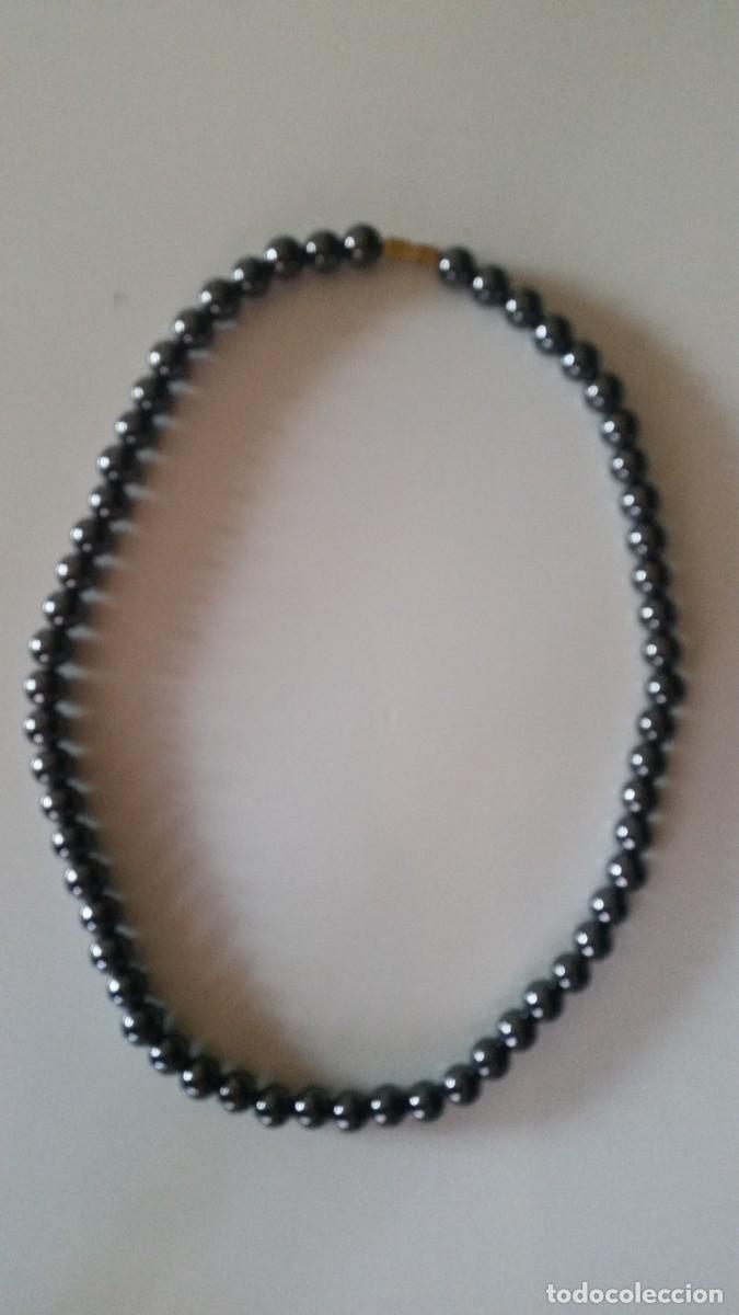 Joyeria: Magnifico Collar de Perolas Hematite coleur Negras - Foto 3