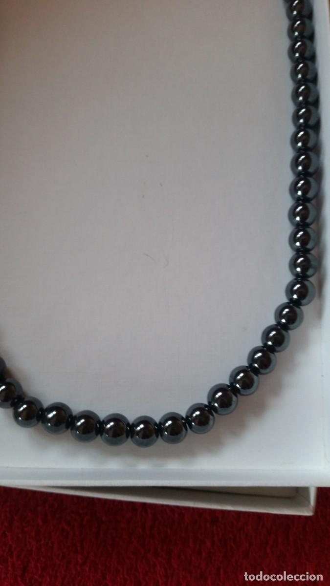 Joyeria: Magnifico Collar de Perolas Hematite coleur Negras - Foto 4