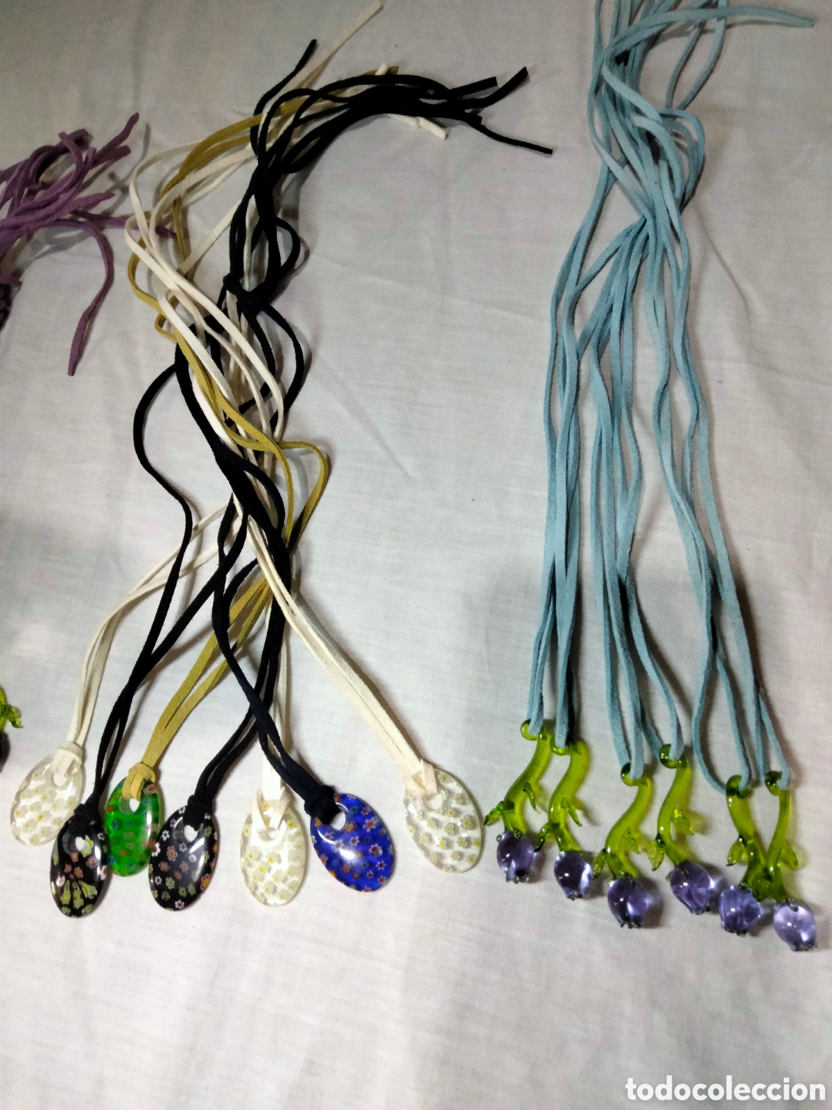 Joyeria: Lote 34 colgantes cristal murano - Foto 4
