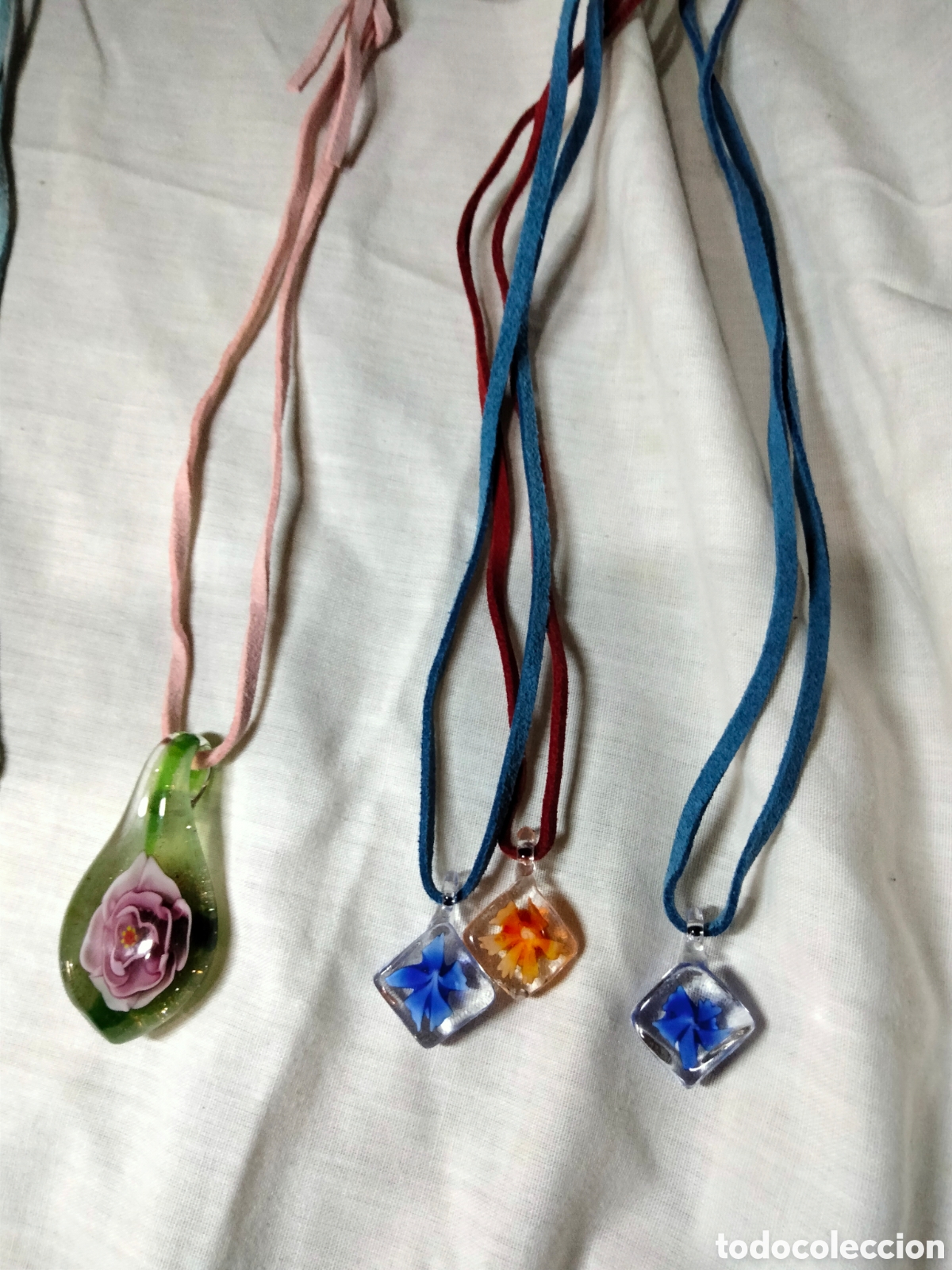 Joyeria: Lote 34 colgantes cristal murano - Foto 5
