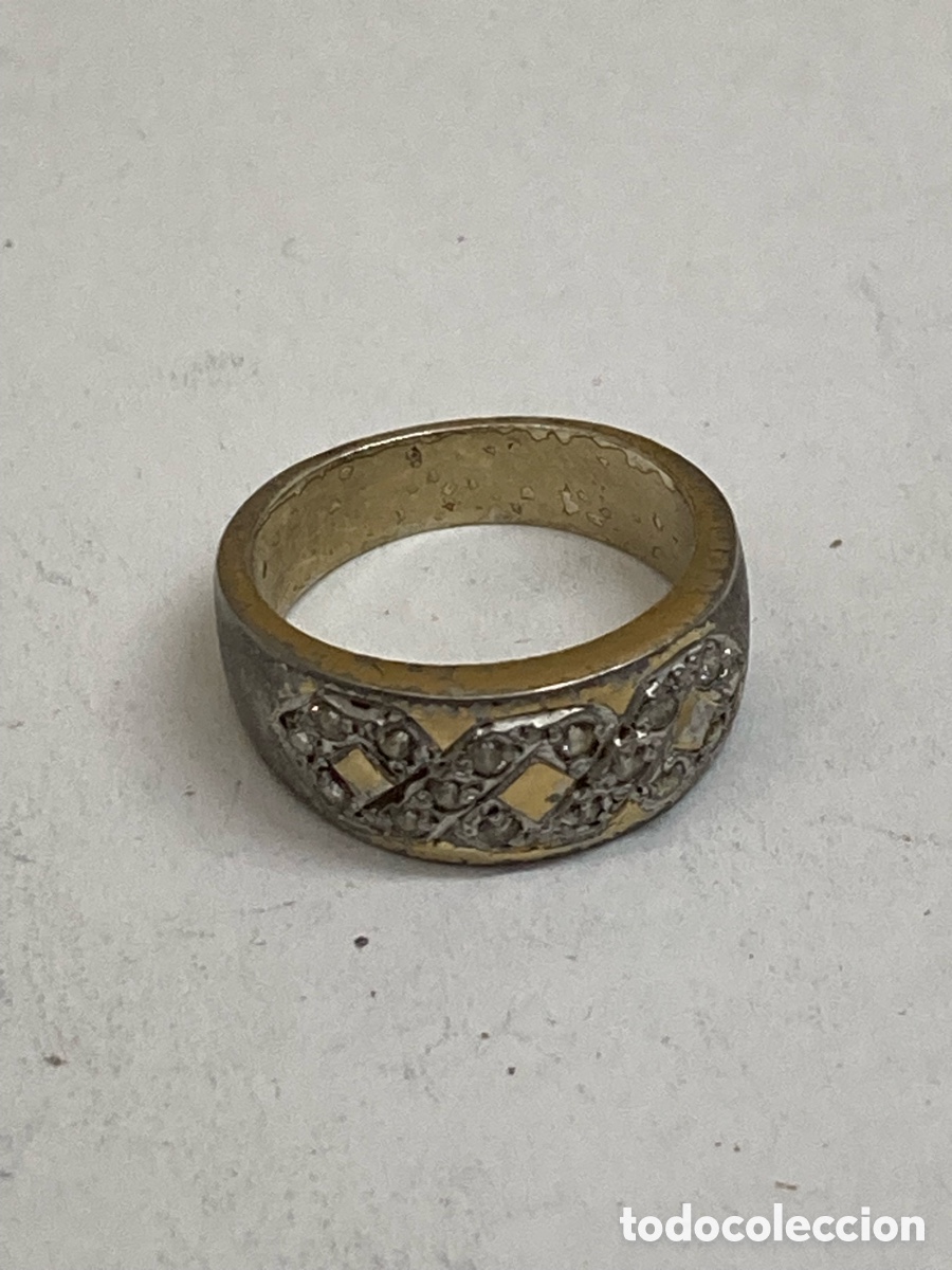 Joyeria: Anillo de plata engastado S409 - Foto 1