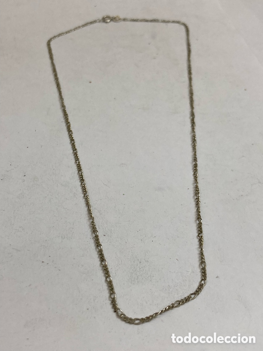 Joyeria: Cadena F&iacute;garo, cartier o 3x1 de plata /CA412 - Foto 1