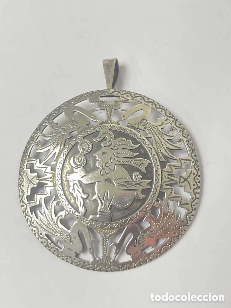 Joyeria: Broche - colgante Maya de plata /C471 - Foto 1