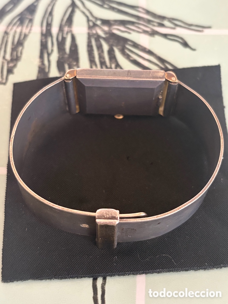Joyeria: Reloj plata antiguo de cuerda. - Foto 3