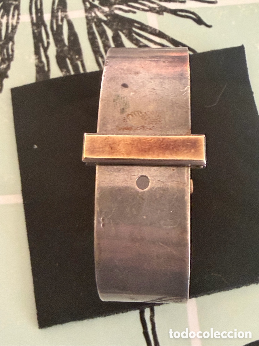 Joyeria: Reloj plata antiguo de cuerda. - Foto 4