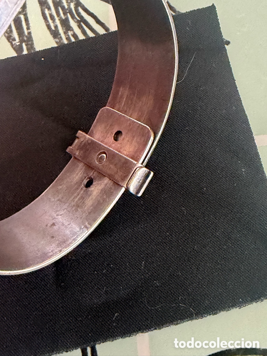 Joyeria: Reloj plata antiguo de cuerda. - Foto 5