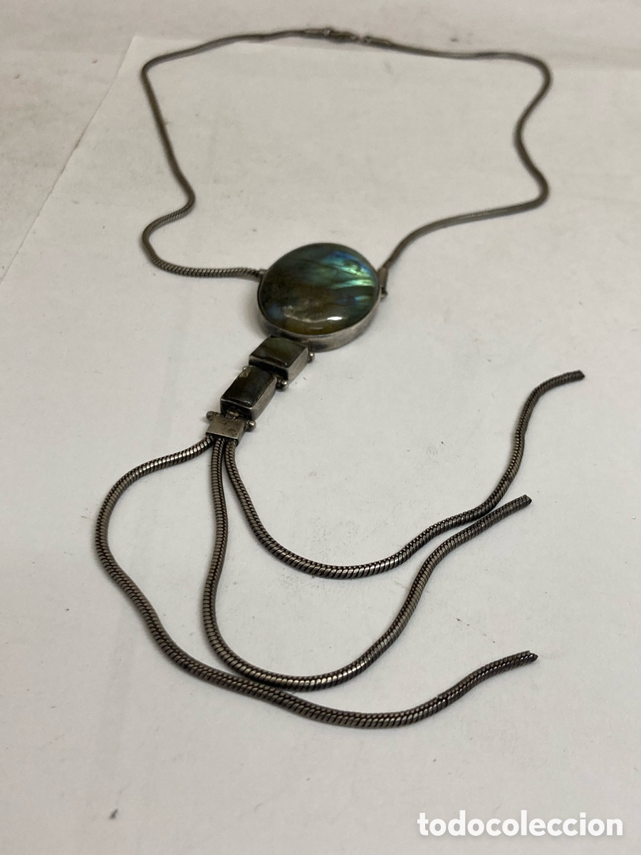 Joyeria: Collar de plata y n&aacute;car CC387 - Foto 1