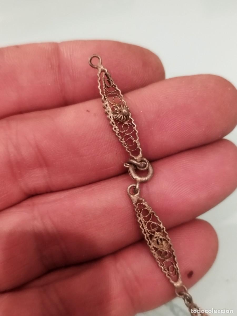 Joyeria: Antigua pulsera con filigrana a restaurar. - Foto 2