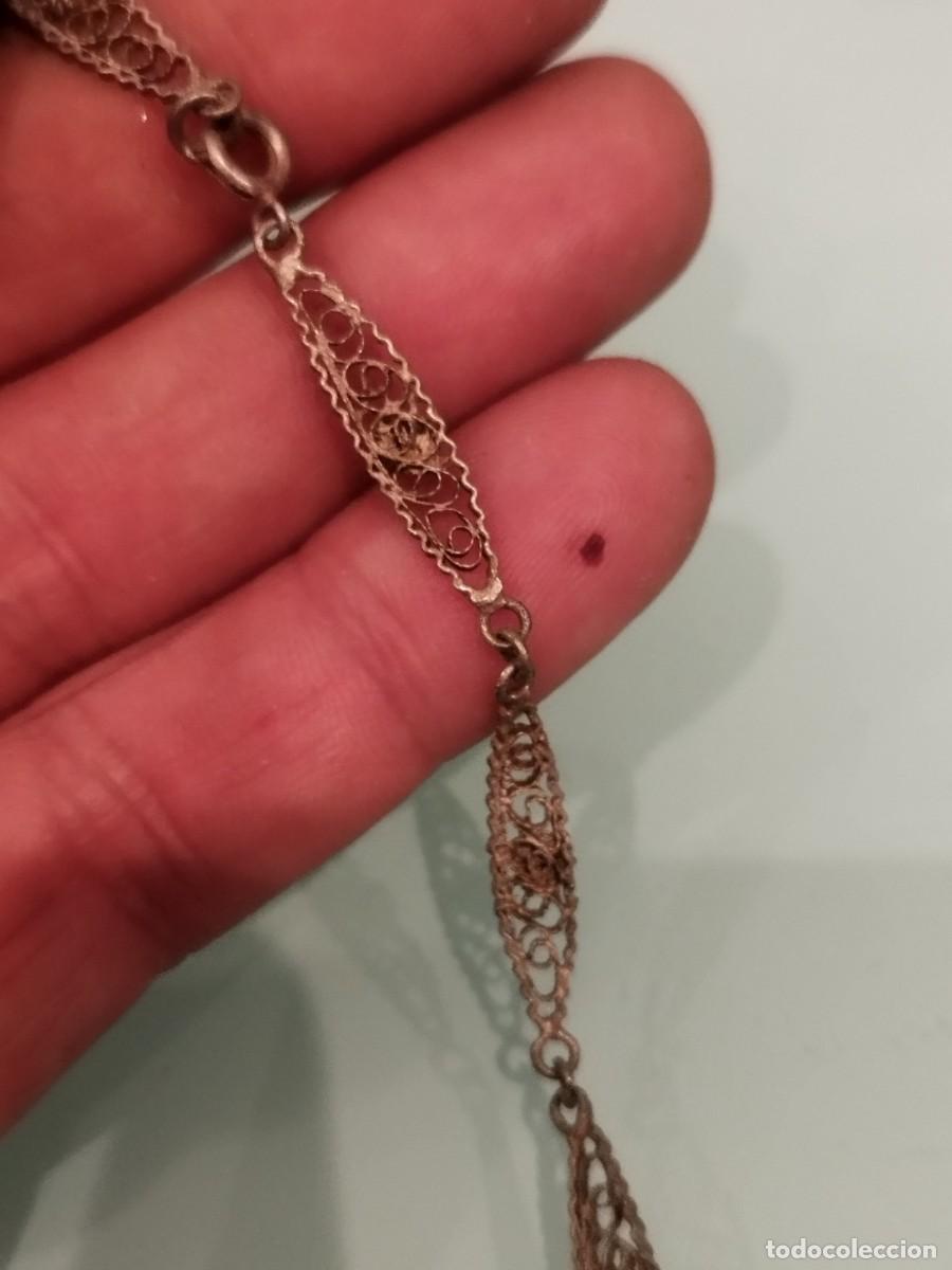 Joyeria: Antigua pulsera con filigrana a restaurar. - Foto 3