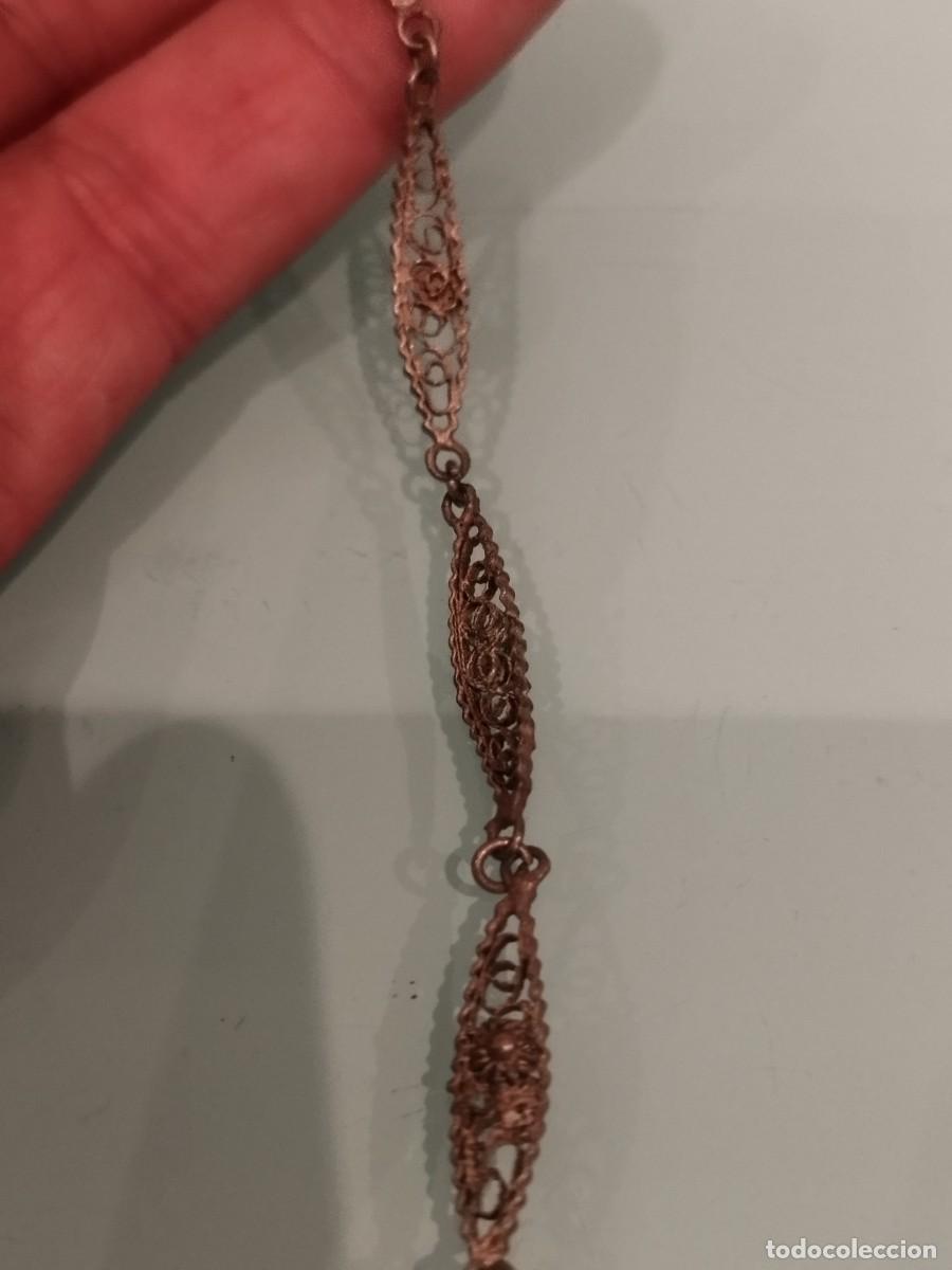 Joyeria: Antigua pulsera con filigrana a restaurar. - Foto 4