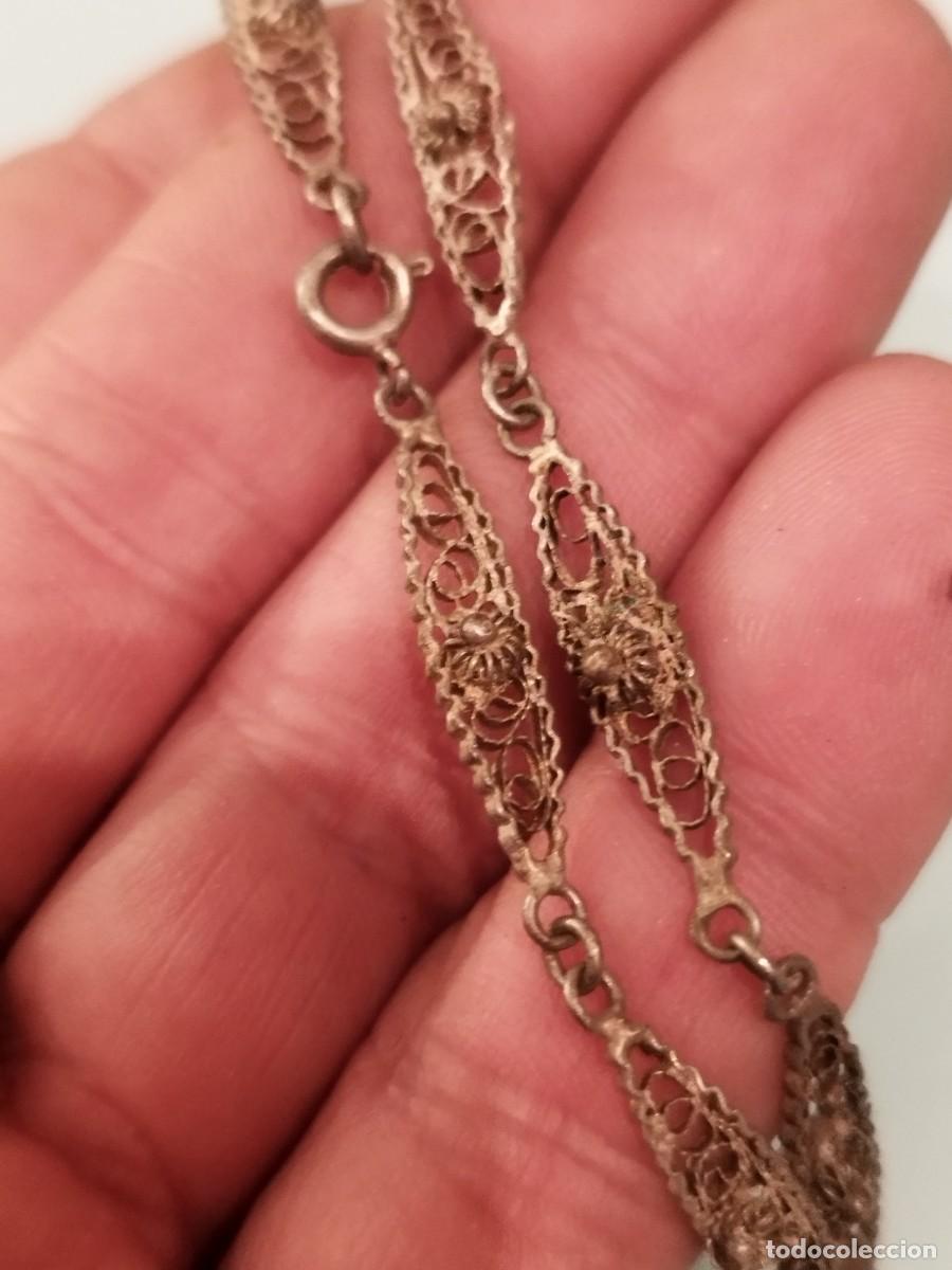 Joyeria: Antigua pulsera con filigrana a restaurar. - Foto 6