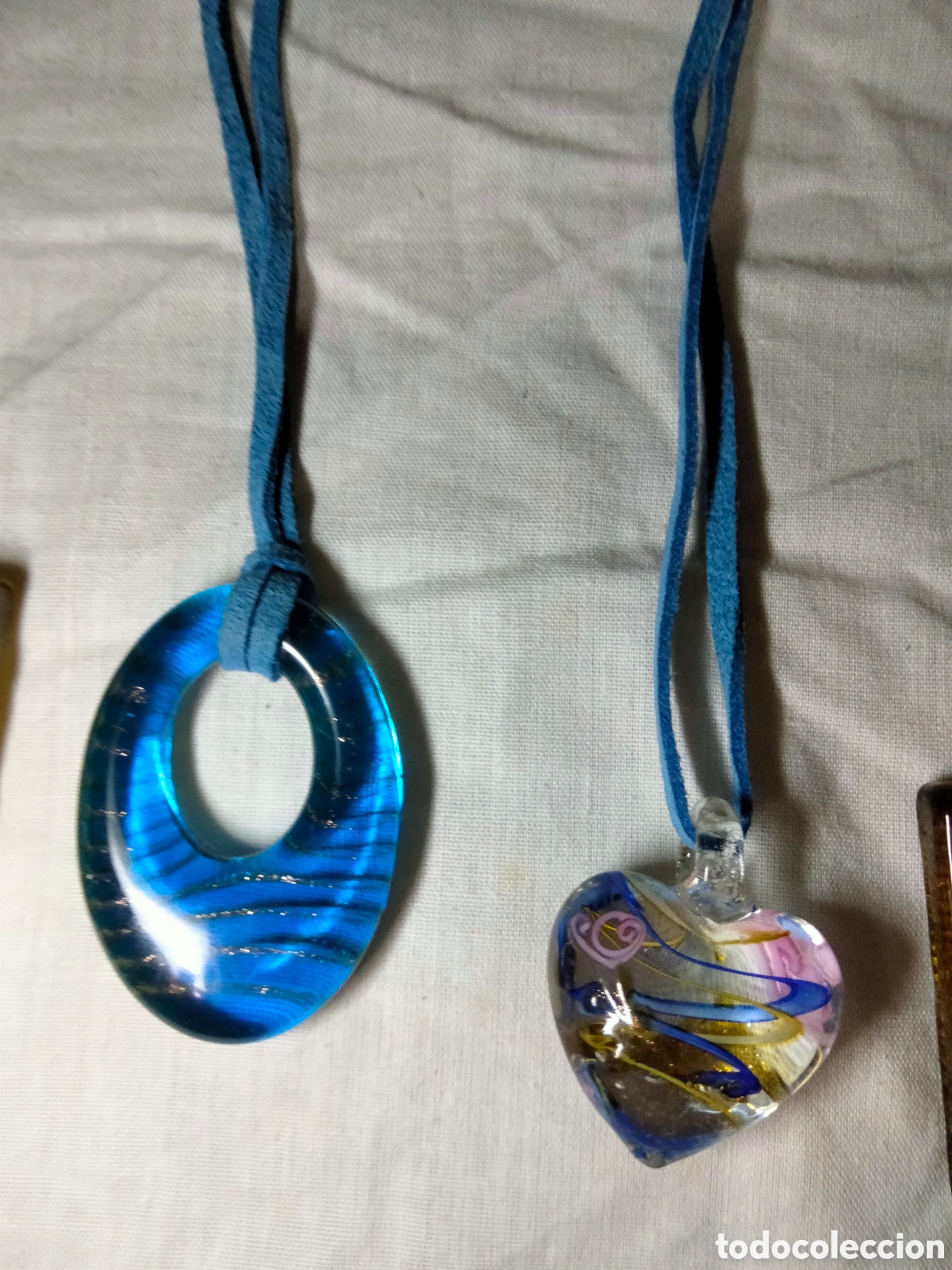 Joyeria: Lote colgantes cristal murano - Foto 5