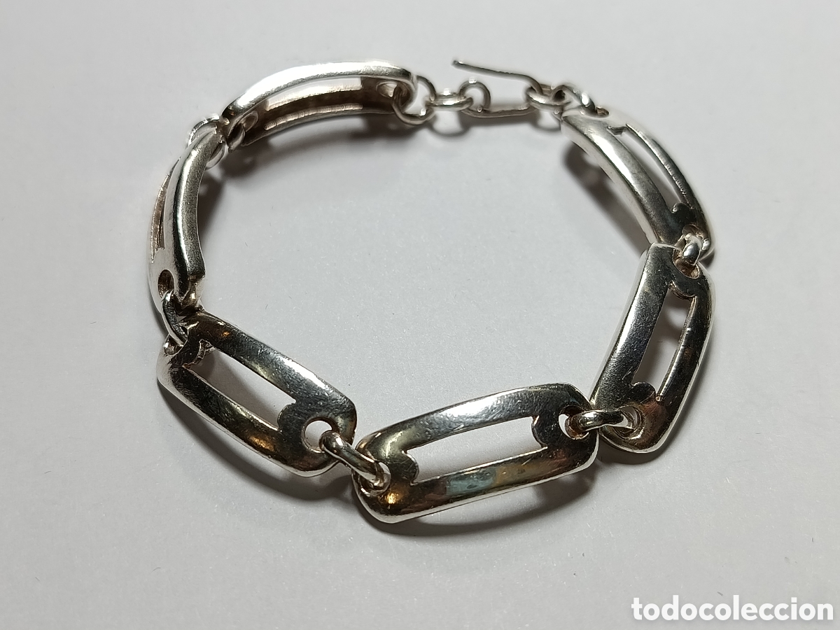 Joyeria: Pulsera de plata. Estilo vintage. - Foto 2