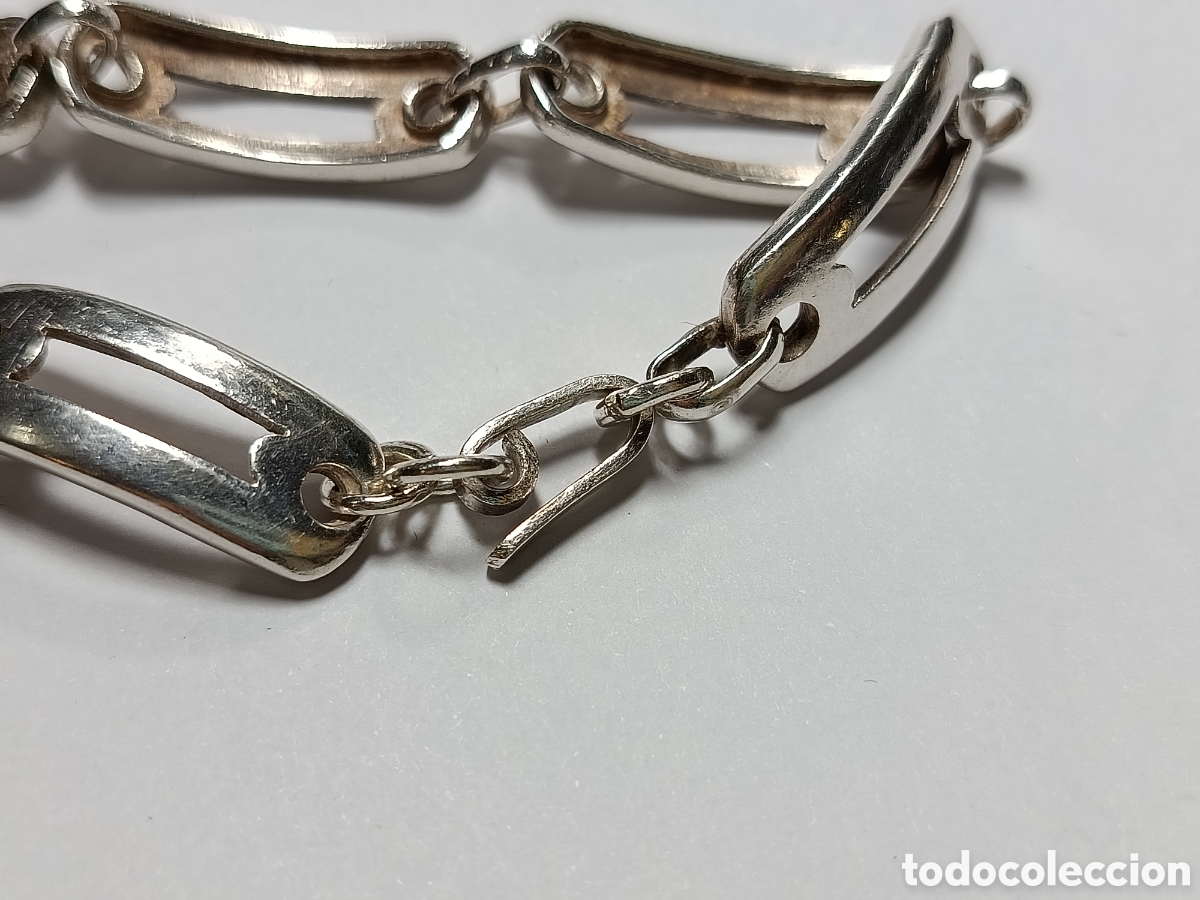 Joyeria: Pulsera de plata. Estilo vintage. - Foto 3