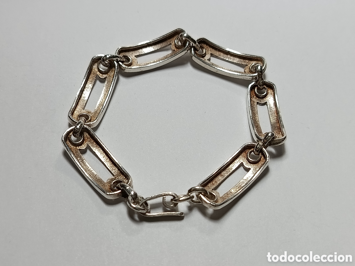 Joyeria: Pulsera de plata. Estilo vintage. - Foto 4