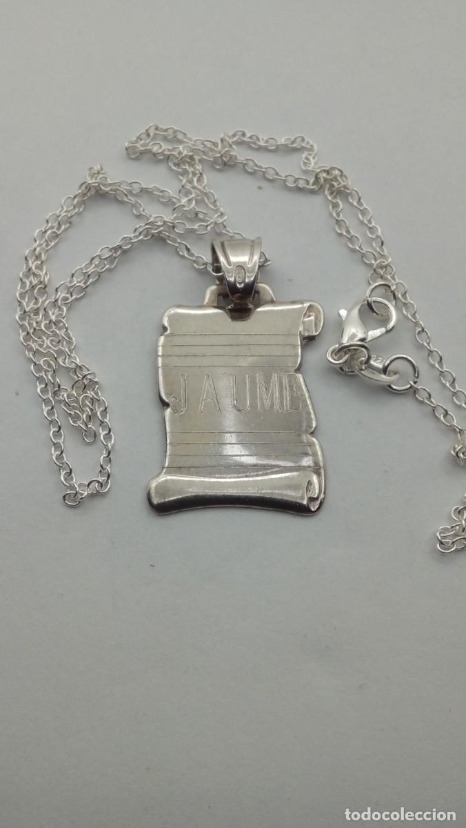 Joyeria: COLGANTE PERGAMINO PLATA - Foto 1