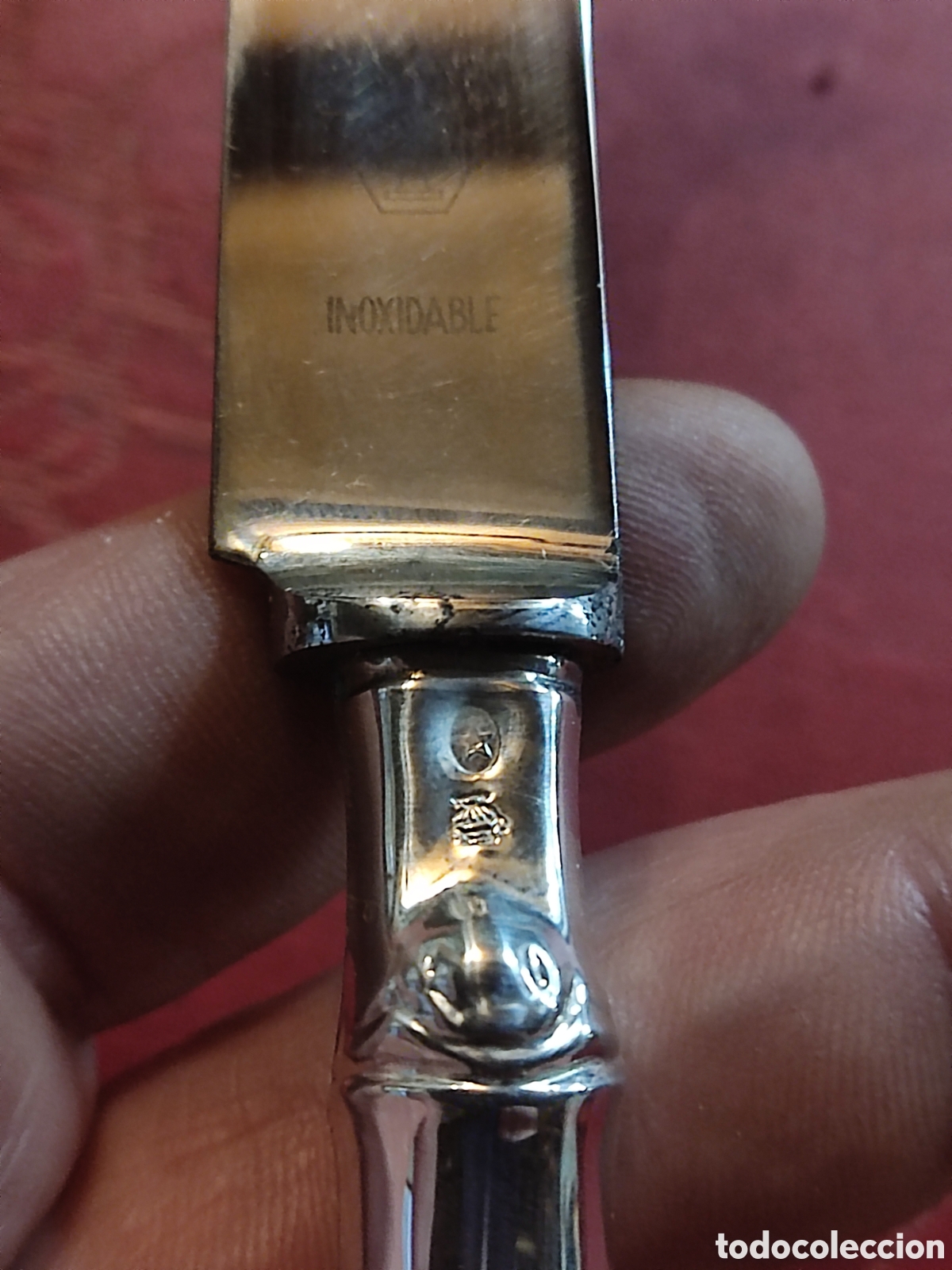 Joyeria: Cuchillo de queso plata Pedro Dur&aacute;n - Foto 3
