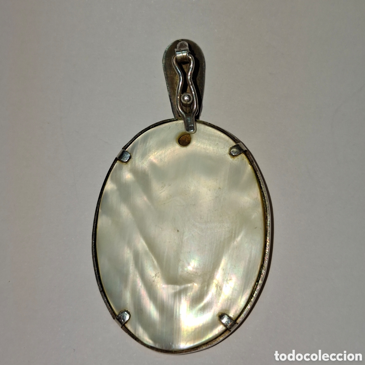 Joyeria: BONITO COLGANTE DE PLATA Y NACAR - Foto 3