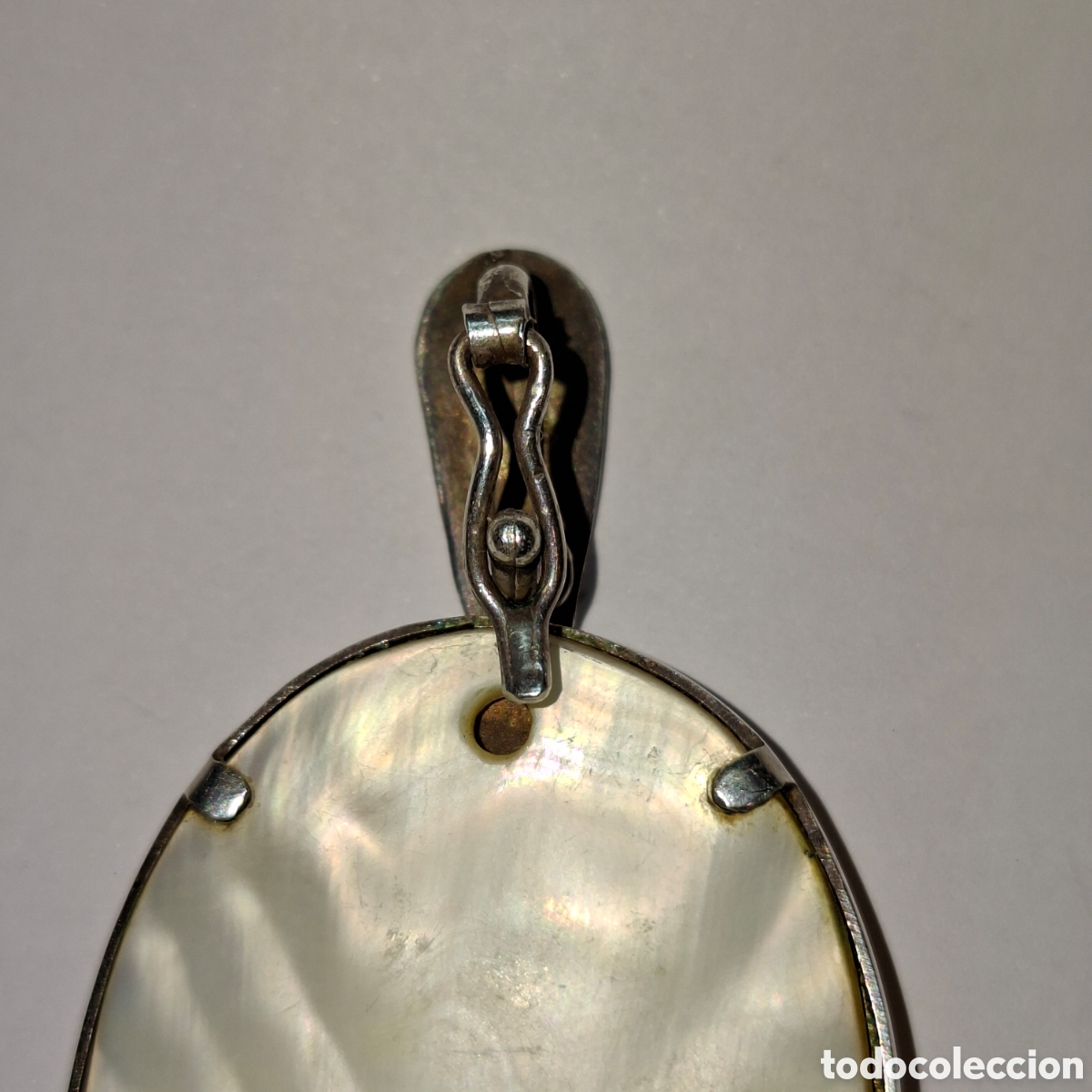Joyeria: BONITO COLGANTE DE PLATA Y NACAR - Foto 4