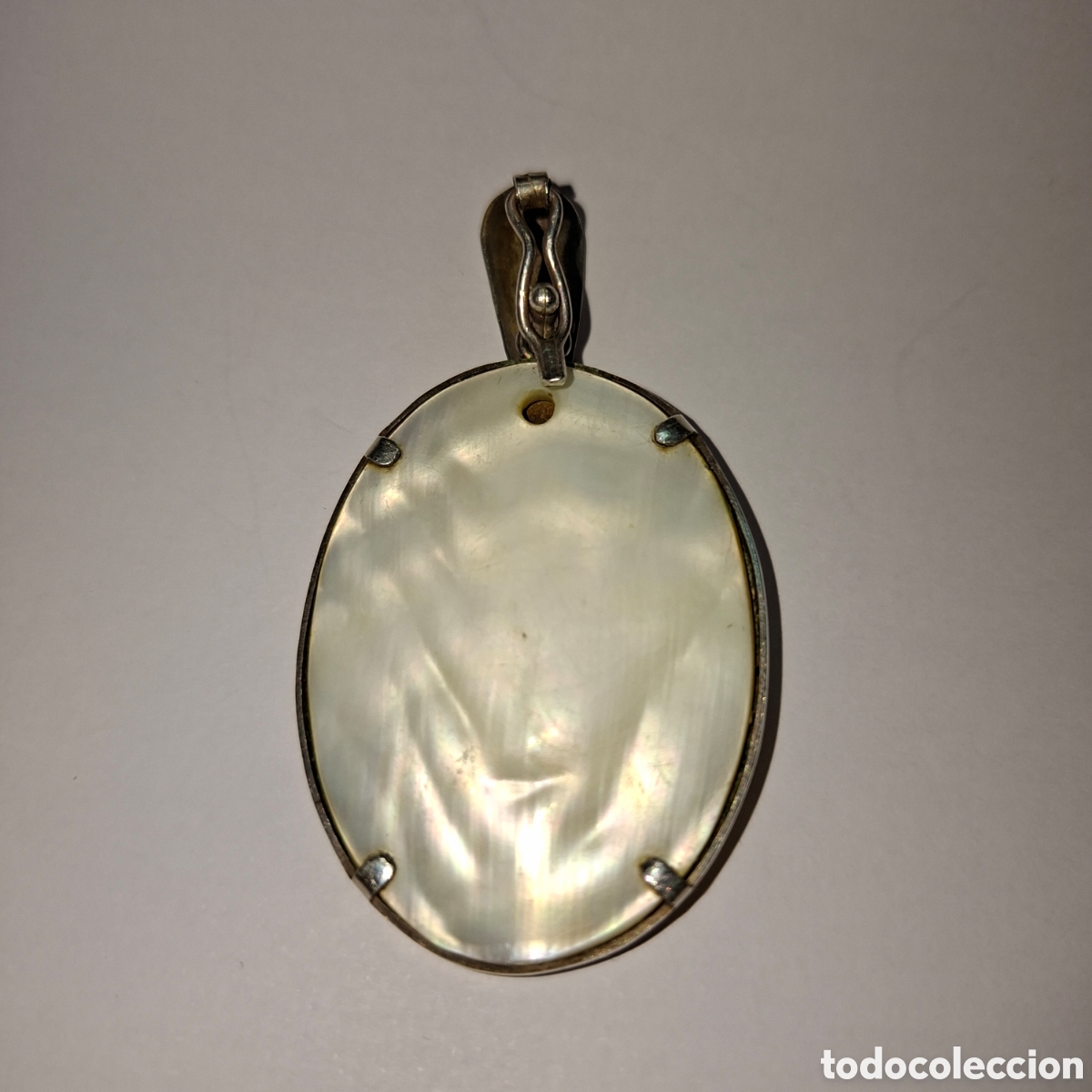 Joyeria: BONITO COLGANTE DE PLATA Y NACAR - Foto 6