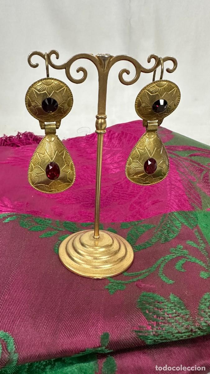 Joyeria: Pendientes de bot&oacute;n y almendra - Foto 1